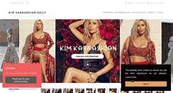 Desktop Screenshot of kim-kardashian.bz